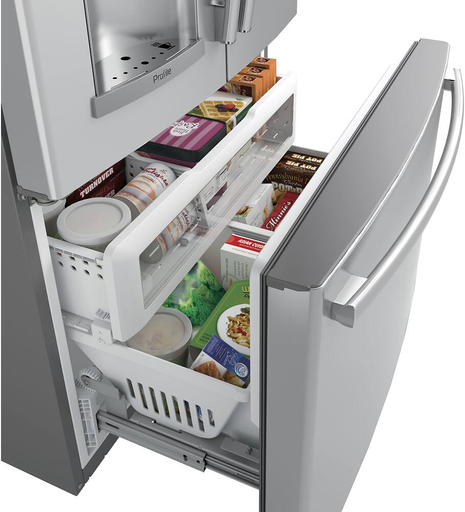 Best Buy GE Profile Series 27.8 Cu. Ft. French Door Refrigerator with