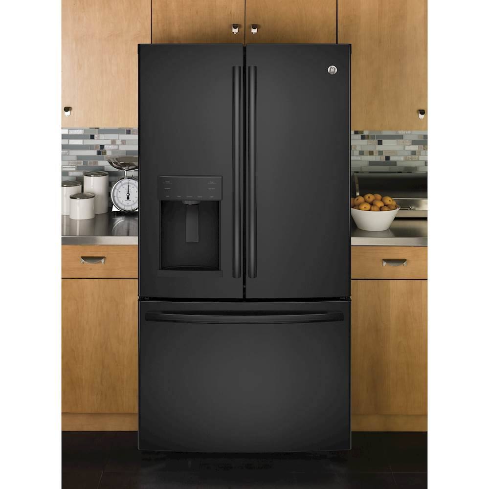 Alt View 5. GE - 27.8 Cu. Ft. French Door Refrigerator.