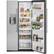 Alt View 1. Café Series 22.1 Cu. Ft. Side-by-Side Counter-Depth Refrigerator.