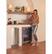 Alt View 19. GE - 15" 26-Lb. Freestanding Ice maker with Nugget Clear Ice - Custom Panel Ready.