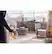 Alt View 25. GE - 15" 26-Lb. Freestanding Ice maker with Nugget Clear Ice - Custom Panel Ready.