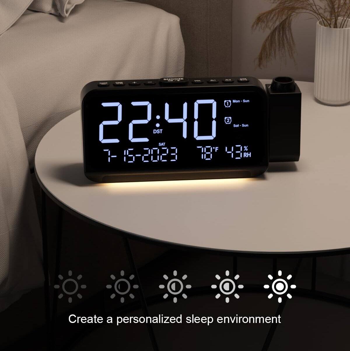 - m Mon Sun 1 22:40 2 Sat Sun DST SAT % 7- 15-2023 78 43 RH

Create a personalized sleep environment