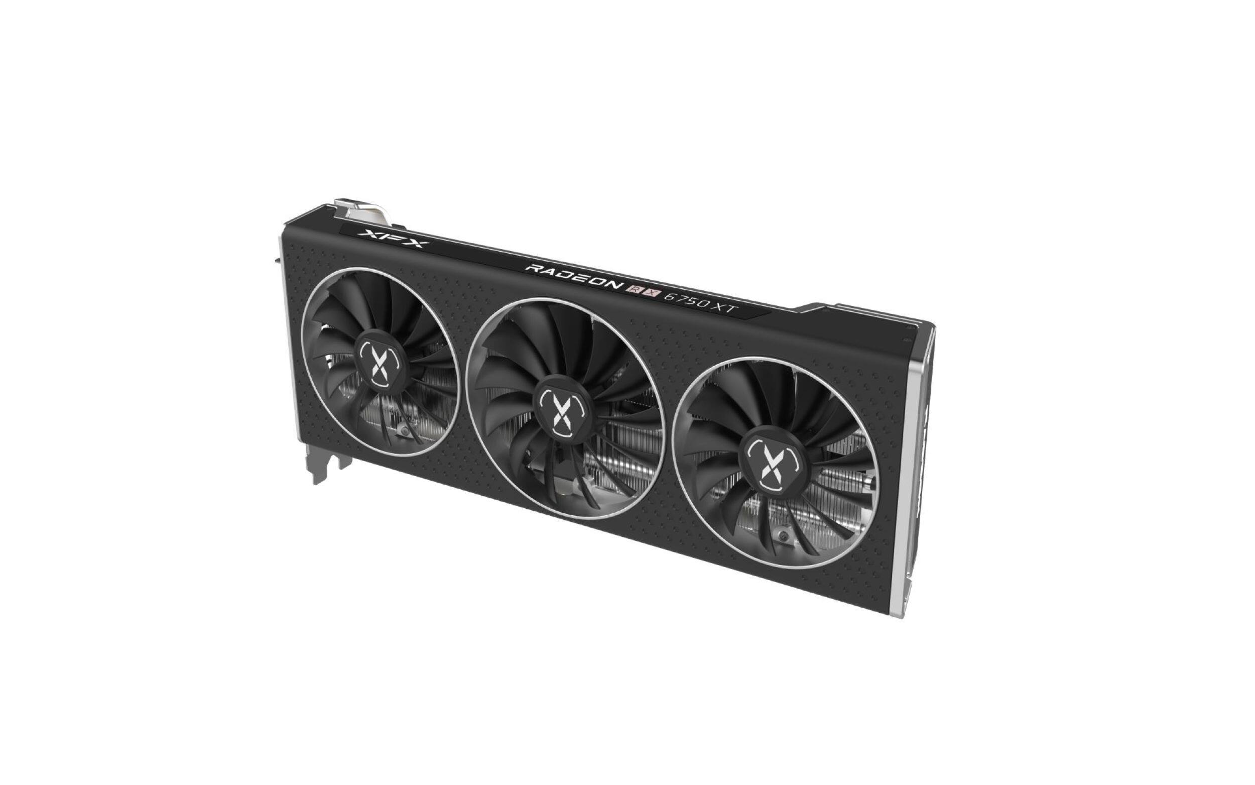 Alt View 12. XFX - SPEEDSTER QICK319 AMD Radeon RX 6750XT Core 12GB GDDR6 PCI Express 4.0 Gaming Graphics Card - Black.