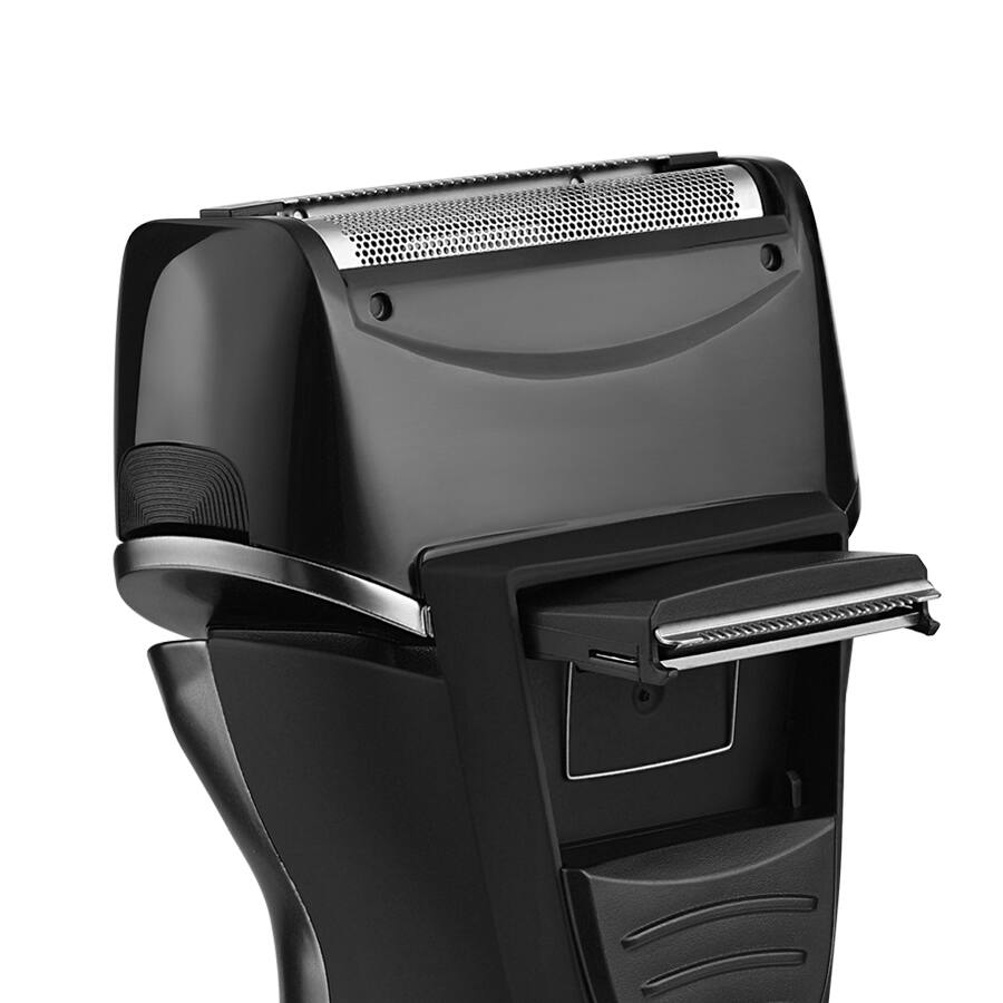 Alt View 1. StyleCraft - Ace Electric Wet or Dry Mens Shaver with Integrated Precision Pop-Up Trimmer - Silver.