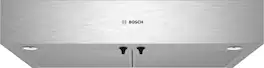 Bosch 300 Series - 30 inches - Recirculating & Convertible - Under cabinet Range Hood - Stainless Steel