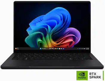 ASUS - ProArt P14 14" 3K OLED Touchscreen Laptop - NVIDIA RTX Spark N1X 20-Core (2026) - 32GB Memory - 512GB Storage - Nano Black