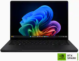 ASUS - ProArt P14 14" 3K OLED Touchscreen Laptop - NVIDIA RTX Spark N1X 20-Core (2026) - 32GB Memory - 512GB Storage - Nano Black
