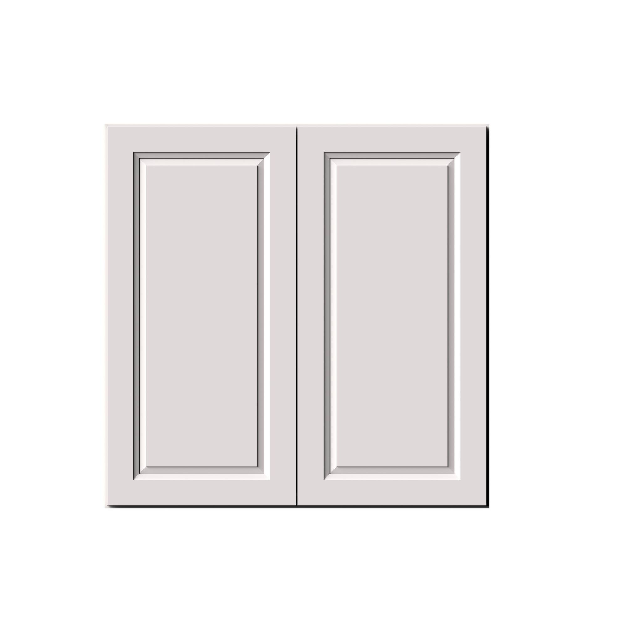 Alt View 1. Boyel Living - 36-in W x 36-in H x 12-in D Shaker RTA Kitchen Wall Cabinet with Soft-Close Doors - Glacier White.