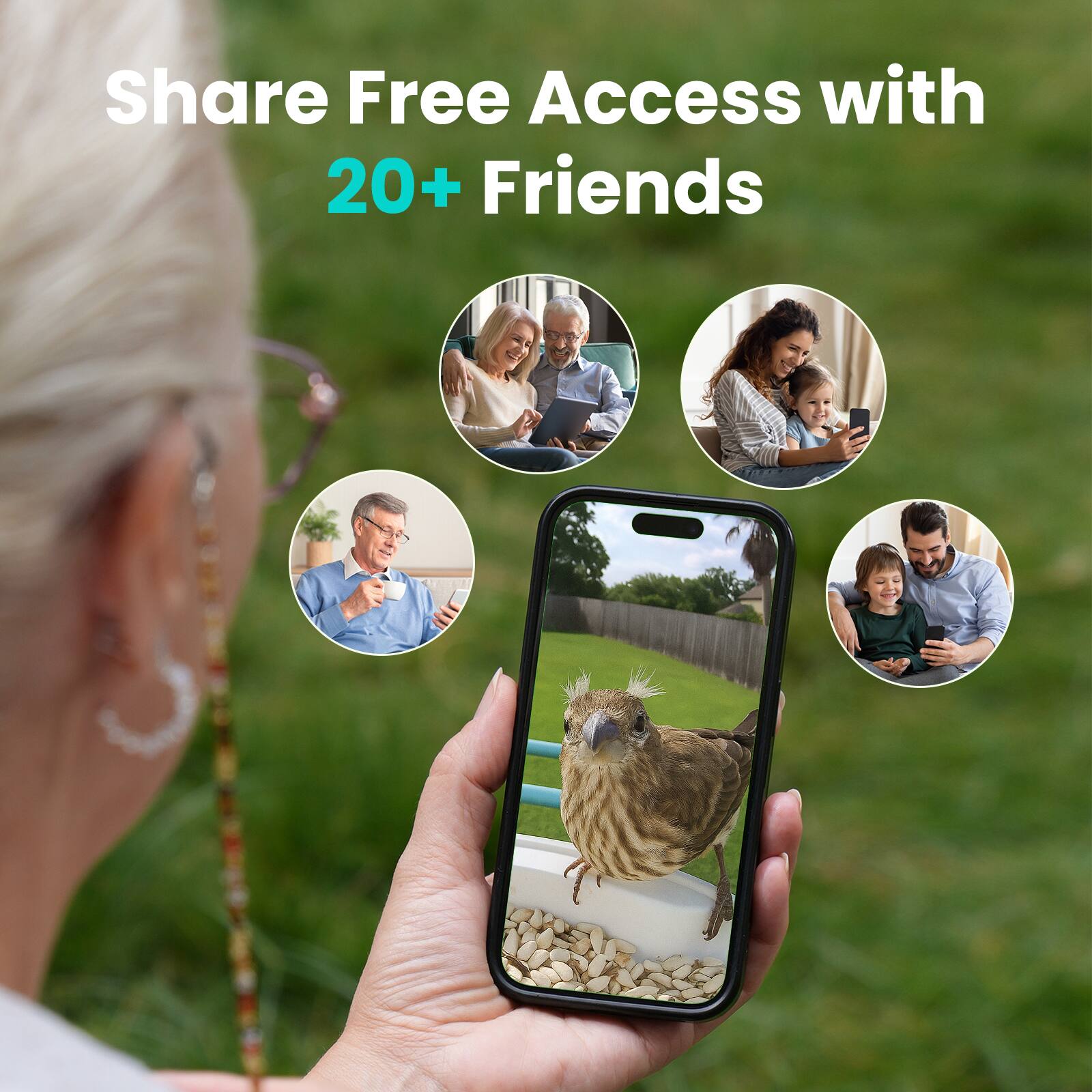 Share Free Access with 20+ Friends