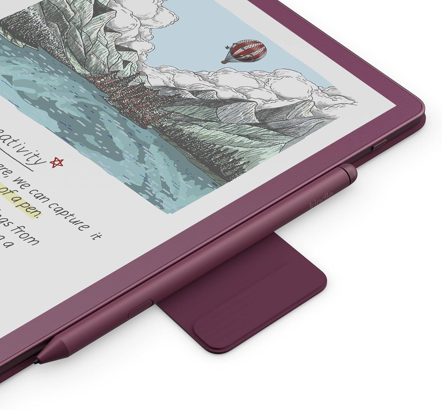 Creativity  
Here we can capture it  
open  
or a pen  
from a