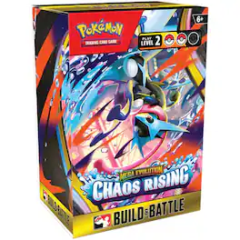 Pokémon - Pokemon TCG: Mega Evolution - Chaos Rising Build & Battle Box