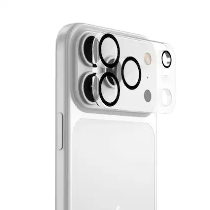 Front. BASELINE - baseline Tempered Glass Lens Protector (2.5D) for Apple iPhone 18 Pro Max - Clear.