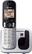 Angle. Panasonic - KX-TGC210S DECT 6.0 Expandable Cordless Phone - Silver.