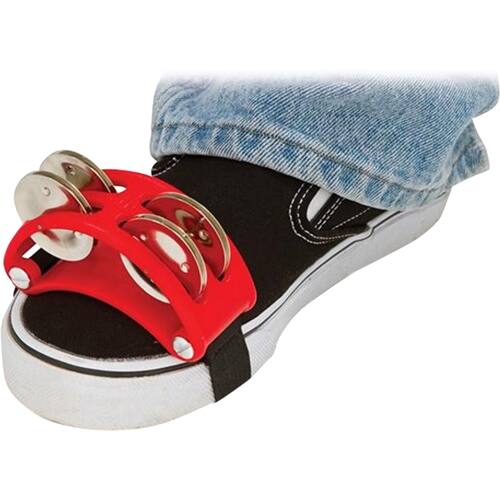 Alt View 11. LP - Foot Tambourine - Red.