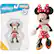 Disney FleXfigs MICKEY AND FRIENDS IT, FLEX ITI POSE FLCHISSEZ-LE, POSEZ-LE ! MINNIE MOUSE SERIES 1- SERIE - 3+
