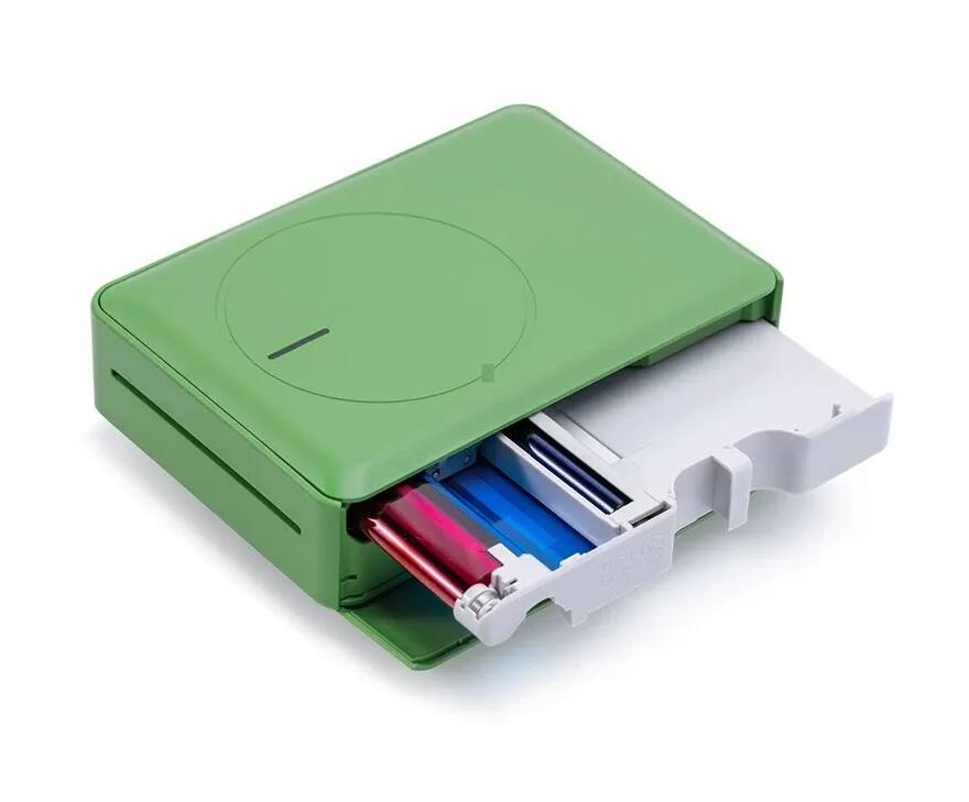 Alt View 3. Hanin - M5S Photo Paper & Ribbon Refill 2‑Pack – 20 Sheets + Dual Ribbons per Pack.