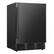 Angle. Euhomy - 24-Inch Under Counter/Freestanding Beverage & Wine Cooler - 180 Cans, for Patio/Kitchen, Home & Commercial Use, - black.