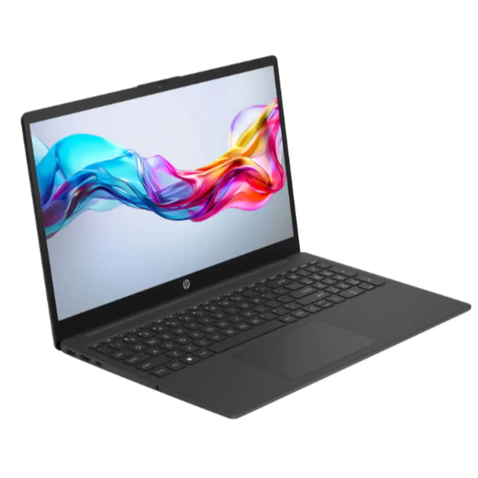 Alt View 1. HP - 15-fd0118ca 15.6" Intel Processor N100 0.8 GHz up to 3.4 GHz 4GB DDR4 128GB UFS Windows 11 Home in S mode Laptop - Black.