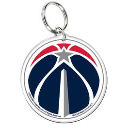 WinCraft - Washington Wizards Logo High Definition Keychain - Multicolor