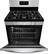 Alt View 12. Frigidaire - Gallery 5.0 Cu. Ft. Self-Cleaning Freestanding Gas Convection Range - Stainless steel.