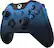 Left. Microsoft - Xbox One Special Edition Dusk Shadow Wireless Controller - Faded blue metallic.