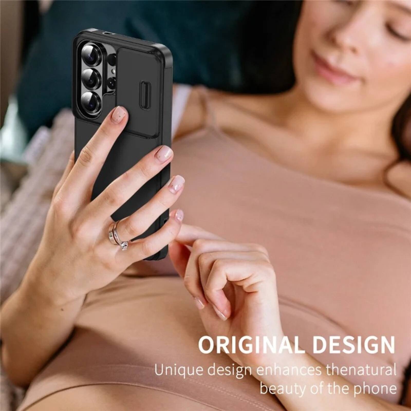 ORIGINAL DESIGN  
Unique design enhances the natural beauty of the phone