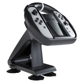 Nacon - Foldable Racing Wheel, Nintendo Switch, 2 Joy-Con - Black