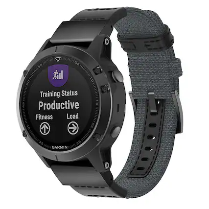 TA 05 55 m//// 111111111) 1 10 50 : Training Status I 45 Productive 15 wii Fitness Load I 40 20 | 35 25 111111 GARMIN !!I!I!