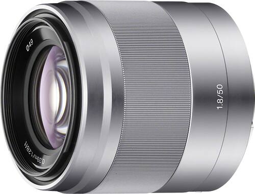 Sony 50mm f/1.8 OSS Prime Lens for Select Alpha E-mount Cameras