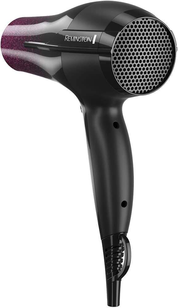 Best Buy: Remington Ultimate Smooth Hair Dryer Black & Pink D5950