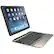 Front. ZAGG - Slim Book Keyboard Folio Case for Apple 9.7-inch iPad Pro - Black.
