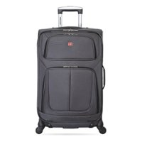 SwissGear - 27" Spinner Luggage - Dark Grey - Front_Zoom