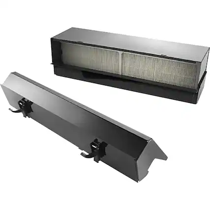 Front. JennAir - Downdraft Duct-Free Kit - stainless steel.