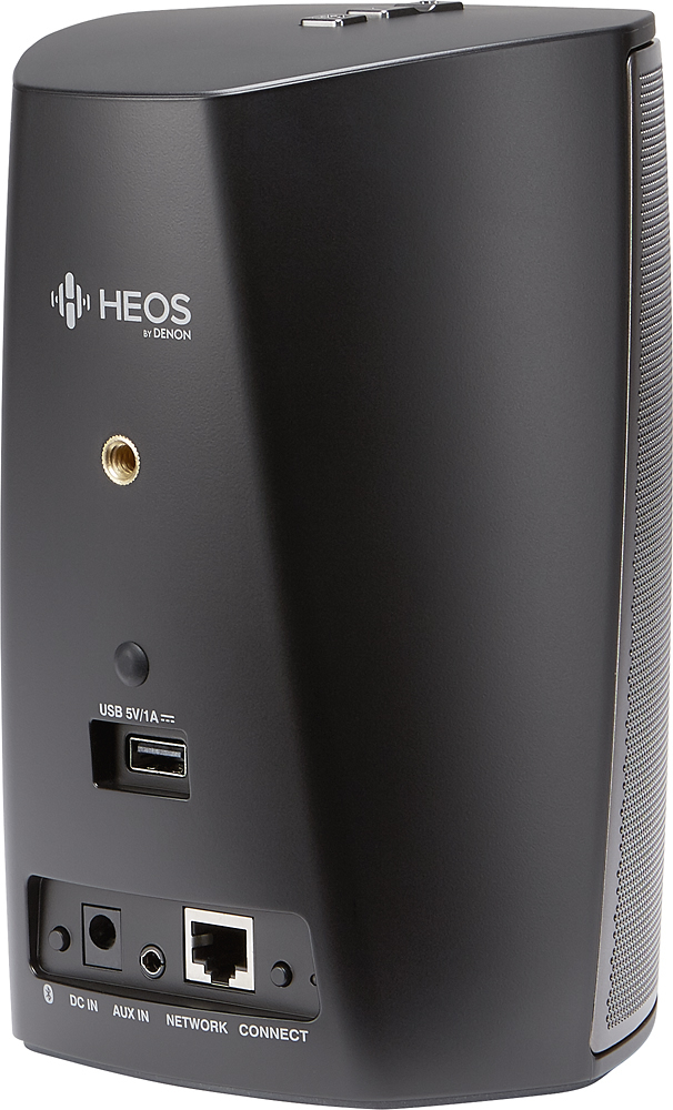 Haringen Collectief camera Best Buy: Denon Heos 1 HS2 Wireless Speaker for Streaming Music Black  HEOS1HS2BK