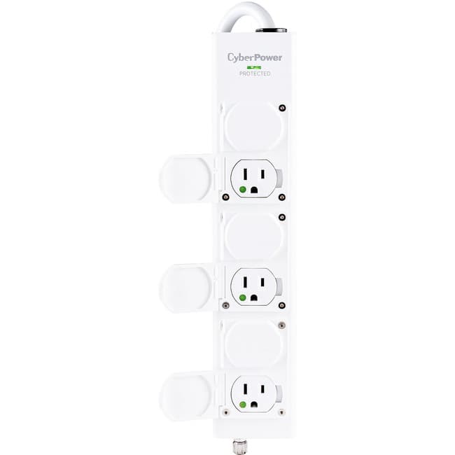 CyberPower - Surge Suppressor/Protector MPV615S - White