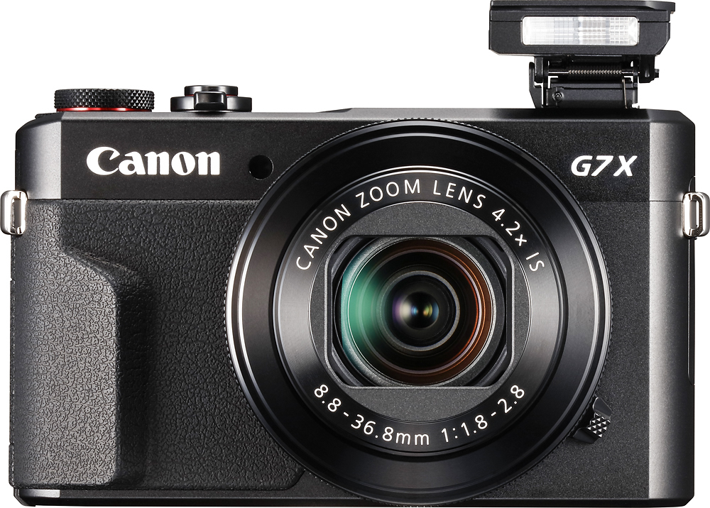 Uitdrukkelijk Jolly Buigen Canon PowerShot G7 X Mark II 20.1-Megapixel Digital Video Camera Black  1066C001 - Best Buy