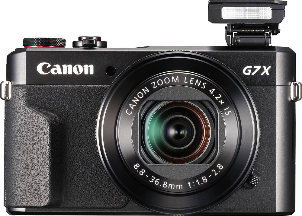 Alt View 13. Canon - PowerShot G7 X Mark II 20.1-Megapixel Digital Video Camera - Black.