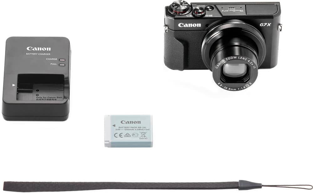 Canon PowerShot G7 X Mark II 20.1-Megapixel Digital Video Camera 