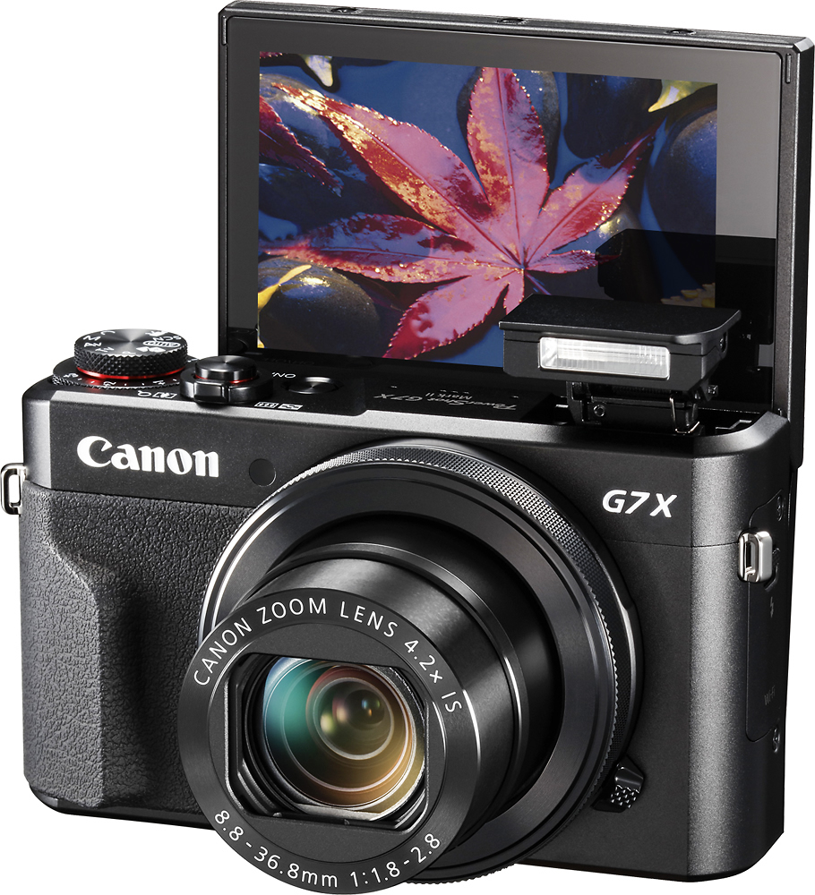Canon PowerShot G7 X Mark II 20.1-Megapixel Digital Video Camera Black  1066C001 - Best Buy