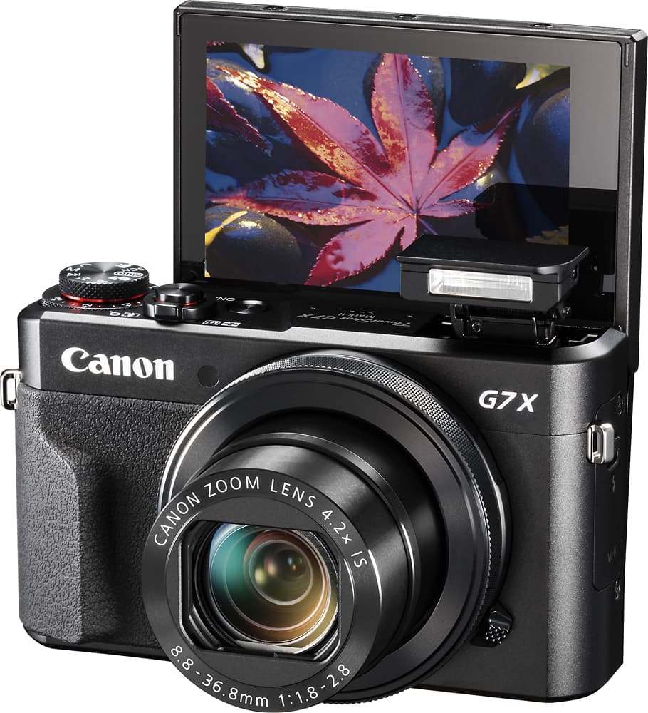 Canon PowerShot G7 X Mark II 20.1-Megapixel Digital Video Camera 