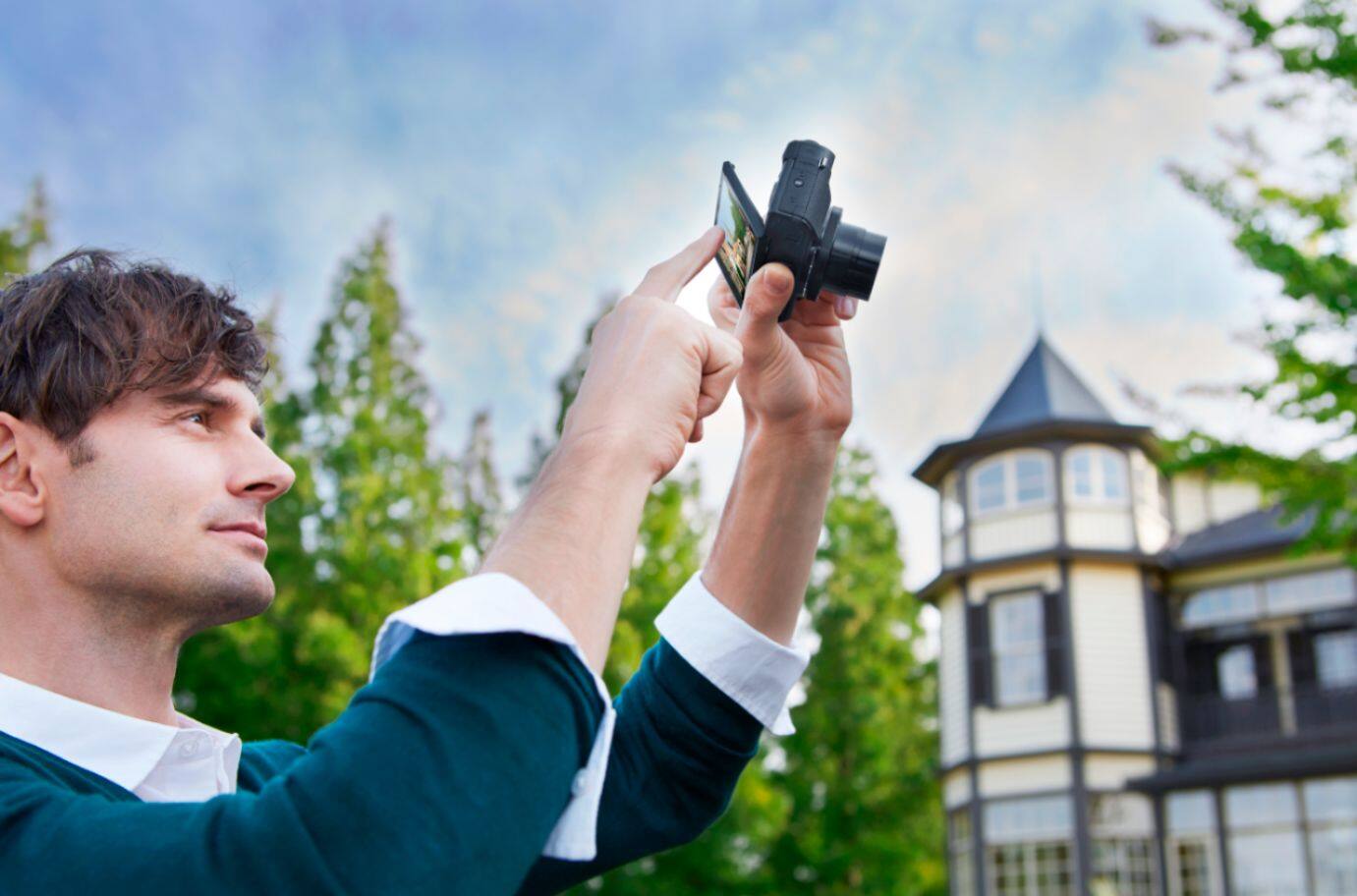 Alt View 21. Canon - PowerShot G7 X Mark II 20.1-Megapixel Digital Video Camera - Black.