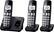 Alt View 11. Panasonic - KX-TGE233B DECT 6.0 Expandable Cordless Phone System with Digital Answering System - Black.