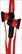 Front Standard. Ecko - Stomp Earbud Headphones - Red.