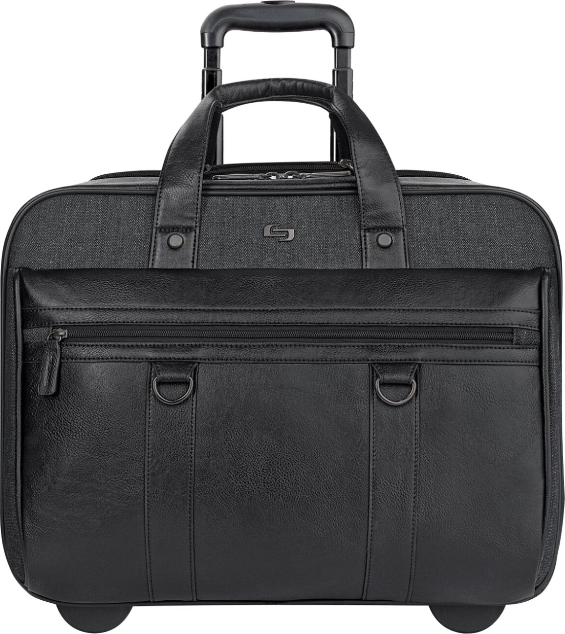 Solo New York - Executive Collection Rolling Laptop Case for 17.3" Laptop - Black