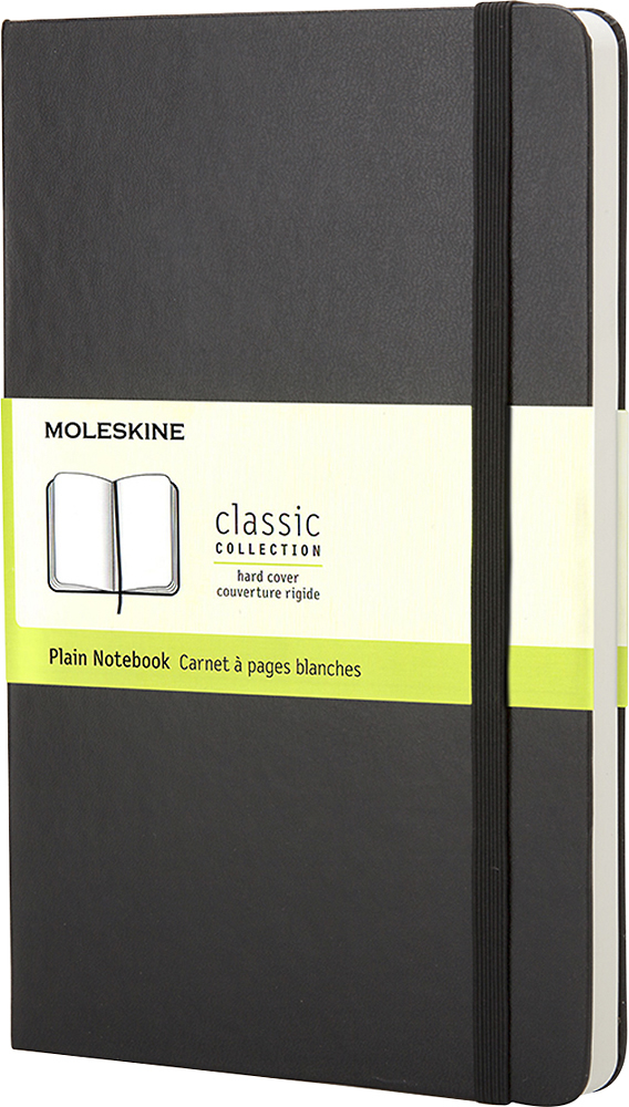 Customer Reviews: Moleskine Large Plain Notebook Black 3701146 - Best Buy