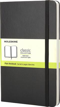 Moleskine - Large Plain Notebook - Black