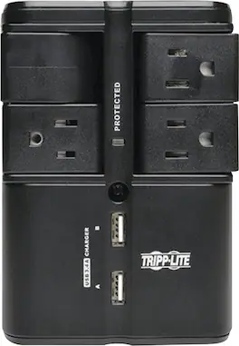 Tripp Lite - Protect It! 4-Outlet Surge Protector - Black