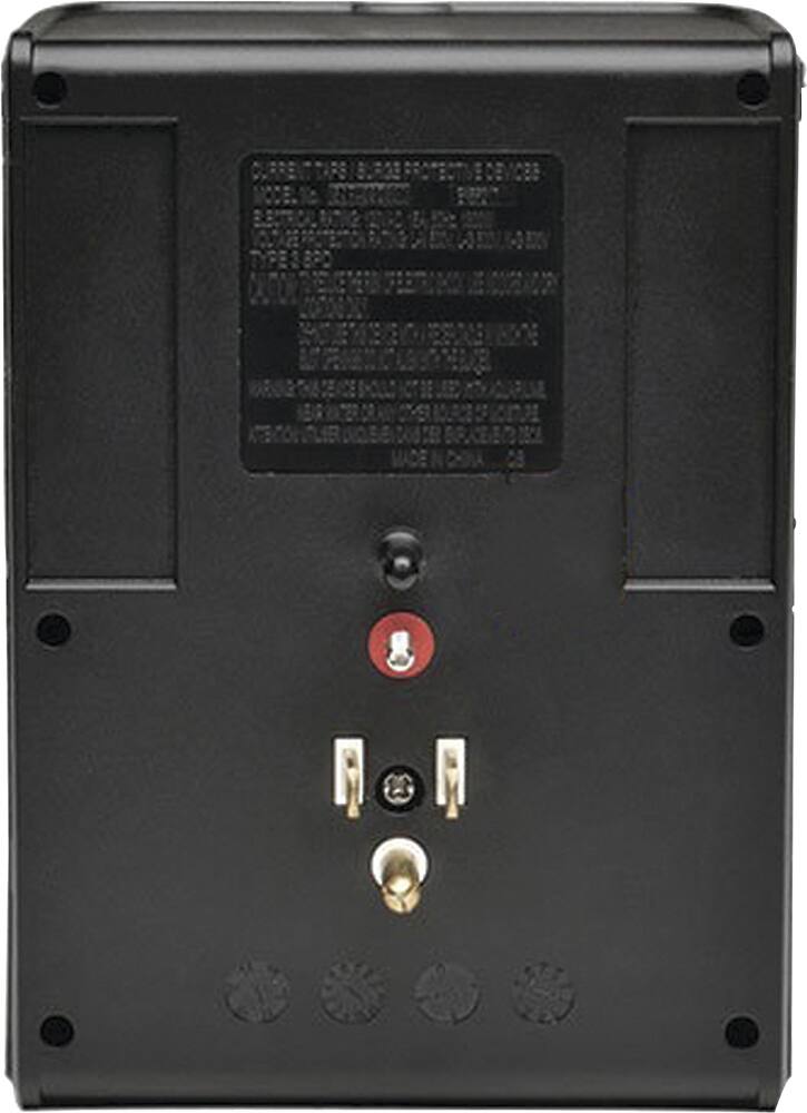 Alt View 11. Tripp Lite - Protect It! 4-Outlet Surge Protector - Black.