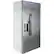 Angle. GE - Profile Series 28.7 Cu. Ft. Side-by-Side Built-In Refrigerator - Stainless steel.