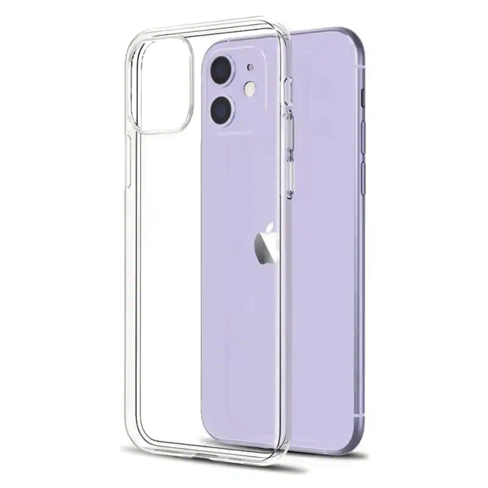Qixxronics - Phone Case for iPhone 11 Case Shockproof Phone Case for iPhone 11 - Clear